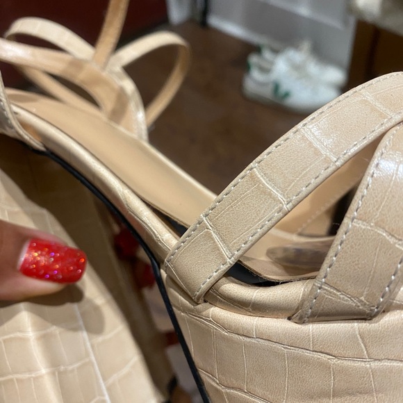 USED - Mettesally Chunky Platform Heeled Sandals SIZE 12.5 - Picture 10 of 10